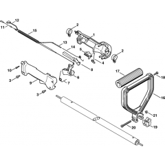 Handle Assembly for Stihl FC 85