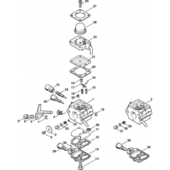 Carburetor for Stihl FC 85