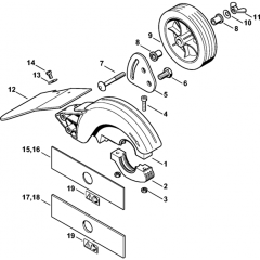 Deflector Assembly for Stihl FC 90