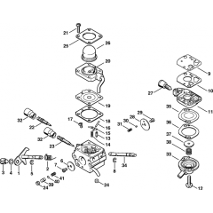 Carburetor C1Q-S110 Assembly