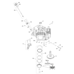 Crankcase for Kohler FCV740