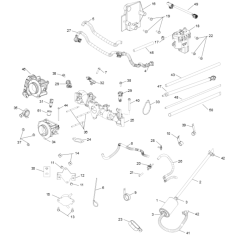 Fuel System for Kohler FCV740
