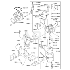 Carburetor for Kawasaki FD501D