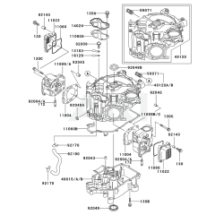 Cylinder/Crankcase for FD501V