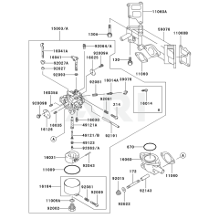 Carburetor for Kawasaki FD590V