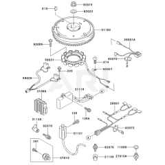 Electric Equipment for Kawasaki FD590V