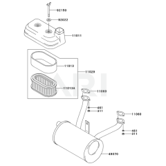 Air Filter & Muffler