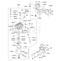Carburetor for Kawasaki FD611V