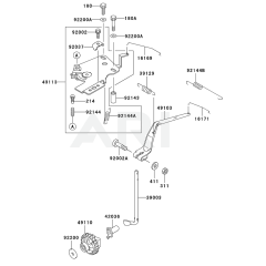 Kawasaki FD620D Control Equipment