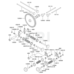 Valve/Camshaft for Kawasaki