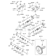 Valve/Camshaft for Kawasaki