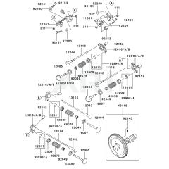 Valve/Camshaft for Kawasaki