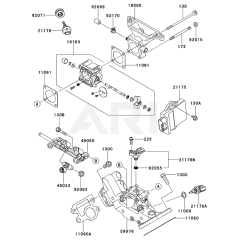 Throttle Equipment for Kawasaki