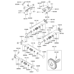 Valve/Camshaft for Kawasaki