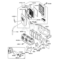 Air Filter/Muffler for FE290D