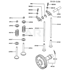 Valve/Camshaft for FE290D