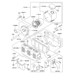 Air Filter / Muffler for FE290R