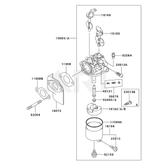 Carburettor for Kawasaki FE350D