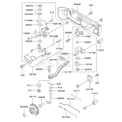 Kawasaki FE350D Control Equipment
