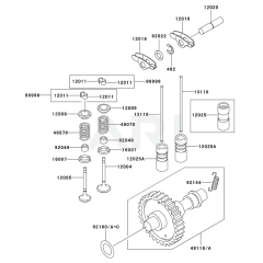 Valve/Camshaft for FE400D