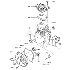 Cylinder / Crankcase for FG150G