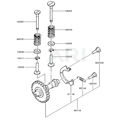 Valve/Camshaft for FG150R
