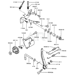 Kawasaki FG150R Control Equipment