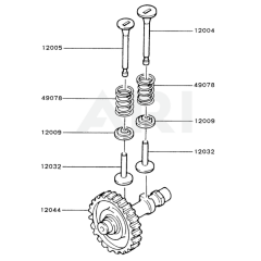 Valve/Camshaft for FG200D