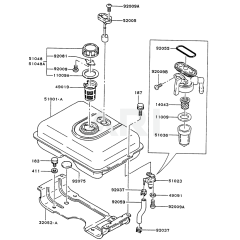 Fuel Tank & Valve for FG200D