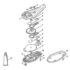 Blade Drive Gear Assembly
