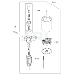 Starter for Kawasaki FH381V