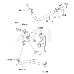 Fuel Tank & Valve for Kawasaki