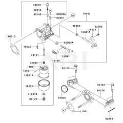 Carburettor for Kawasaki FH480V