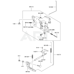Kawasaki FH480V Control Equipment