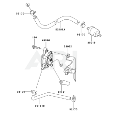 Fuel Tank & Valve for FH480V