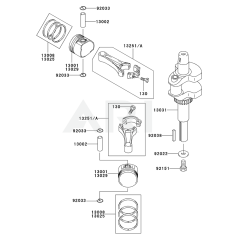 Piston & Crankshaft for FH531V