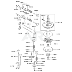 Valve/Camshaft for Kawasaki