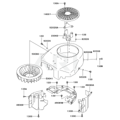Kawasaki FH531V Cooling Equipment