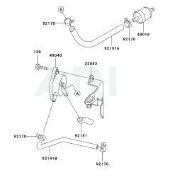 Fuel Tank & Valve for FH531V
