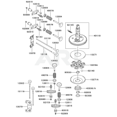 Valve/Camshaft for FH541V