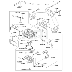 Carburetor for Kawasaki FH601D