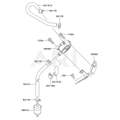Fuel Tank & Valve for FH601D
