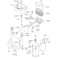 Air Filter & Muffler