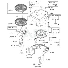 Cylinder & Crankcase for FH601V