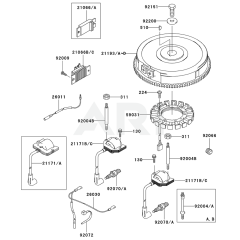 Fuel Tank & Valve for FH601V