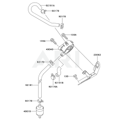 Fuel Tank & Valve for Kawasaki