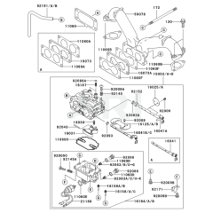 Carburettor for Kawasaki FH641V