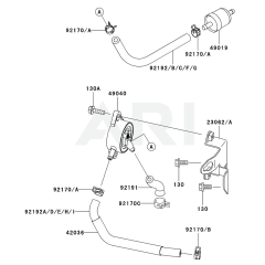 Fuel Tank & Valve for FH661V