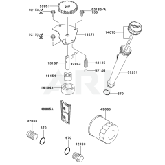 Lubrication Equipment for Kawasaki