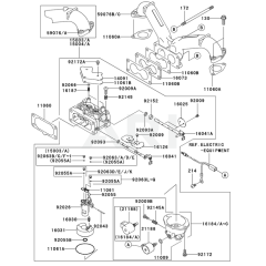 Carburettor for Kawasaki FH661V